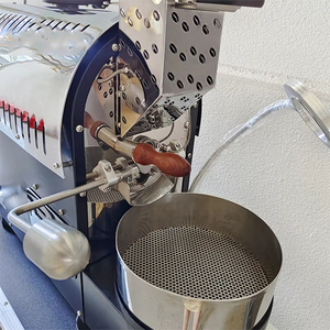 Industrial Hotel Italian <strong>Coffee</strong> Roasting Machine Drum <strong>Mini</strong> Sample <strong>Coffee</strong> Bean <strong>Roaster</strong> Machine - Product Image 4