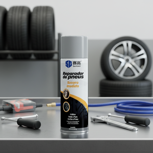 Liquide de réparation automatique des pneus de voiture 450ml - Product Image 1