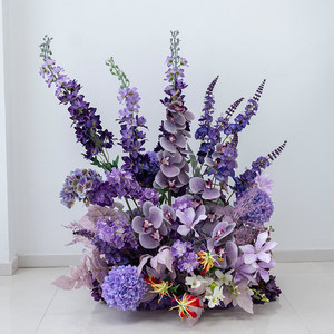 EG-E74-1 Organiza un Centro de Mesa Decorativo para Bodas con Flores Artificiales y Fondo Fotográfico para Eventos - Product Image 3