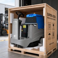 Autolaveuse automatique S750 pour le nettoyage quotidien des grands supermarchés, centres commerciaux, entrepôts et installations commerciales