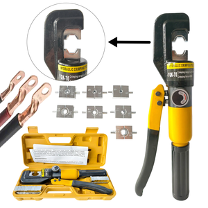 <span class=keywords><strong>Prensa</strong></span> Hidráulica Manual <span class=keywords><strong>para</strong></span> <span class=keywords><strong>Terminales</strong></span> de Cobre y Aluminio de 4-70 mm², Alicates Hidráulicos <span class=keywords><strong>para</strong></span> Cableado Automotriz con Interruptor de Retorno de Aceite Fácil - Product Image 2