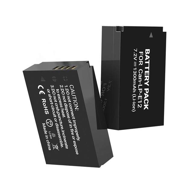 1300mAh Replaceable for Vlogger and Photographer Exchange Security Camera Battery
