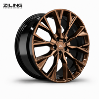 Nuevas Llantas de Aleación Forjadas Monobloque Premium ZL para Rines Personalizados de 18-20 Pulgadas con Diseño Cóncavo, Compatibilidad OEM, Posventa