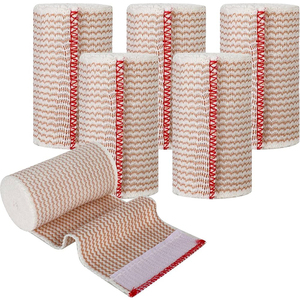 Vendaje Elástico Médico Personalizado con Velcro, Vendaje <span class=keywords><strong>de</strong></span> Compresión <span class=keywords><strong>de</strong></span> Alta Calidad para Distribuidores Globales - Product Image 6