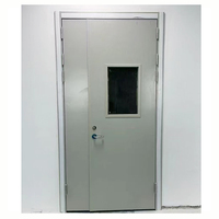 Portes en acier ignifuges avec barre anti-panique pour sortie de secours