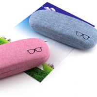 Étui à lunettes de haute qualité, étui rigide en cuir PU, prix bas pour les lunettes de soleil, étui optique
