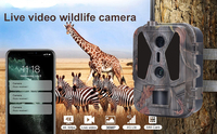SunteCam Caméra de chasse HC-950Pro à double objectif 4G étanche Vision nocturne Photo avec capteur d'imagerie CMOS nécessite une carte SIM