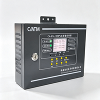 Controlador de Alarma de Gas Industrial Comercial CAATM CA-91A, Comunicación Dual RS485 Bus y 4-20mA Tipo Dividido