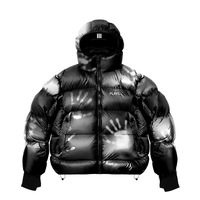 Veste matelassée en toile pour homme, 800 duvet, 100% polyester, brillante, imperméable et coupe-vent, pour la chasse au canard et à l'oie, veste d'hiver