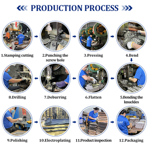 Factory Direct Sales Aluminum Alloy Matt Black Invisible Hidden <strong>Hinges</strong> 2D Adjustable Self-Closing Hydraulic Concealed <strong>Hinge</strong> - Product Image 6