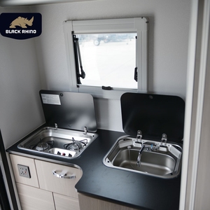 Roulotte da Campeggio Fuoristrada con Bagno, Direttamente dalla Fabbrica, Caravan da Viaggio con Toilette Privata per Avventure All'aperto - Product Image 5