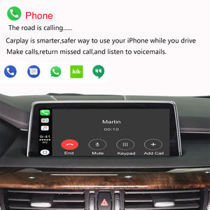 Беспроводной Apple CarPlay для BMW 3 4 серии F30 F31 F32 F33 F34 F35 F36 NBT, Android зеркальная связь, функция AirPlay, функция Youtube - Product Image 5