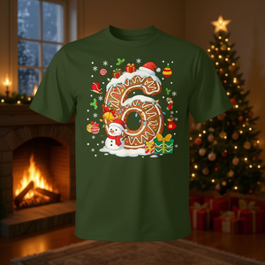 Camiseta para parejas con meme navideño número 67, Six Seven Meme - Product Image 3