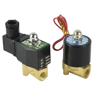 2W025-08 2/2 Way Direct Acting Brass And Stainless Steel IP65 Solenoid Valves