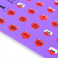 Jeu de cartes de Bingo : Entraînement à la logique, jeu de loterie, jeu de société de table, cartes en papier