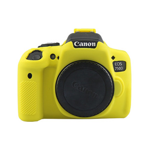 Funda protectora de piel de armadura de silicona, funda protectora para cámara DSLR para <span class=keywords><strong>Canon</strong></span> <span class=keywords><strong>EOS</strong></span> <span class=keywords><strong>750D</strong></span> Rebel T6i - Product Image 6