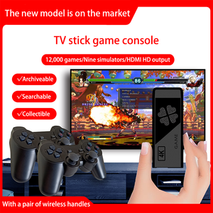 M8 PRO เกมสติ๊ก 4K HD เครื่องเล่นเกมย้อนยุค คอนโทรลเลอร์ไร้สาย 2.4G พร้อมเกมกว่า 10,000 เกม ความจุ 64GB M8 เกมสติ๊กสำหรับ PS1 - Product Image 6