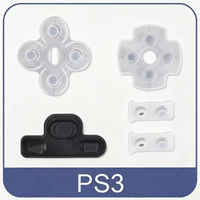 Coussinets de boutons en caoutchouc conducteur en silicone souple pour la réparation de manettes PlayStation 4, pièces de rechange pour manettes PS2/PS3/PS4/PS5