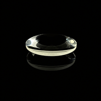 Lentille biconvexe optique BK7, optique de collimation laser, lentille en verre personnalisée pour instruments optiques, projecteur, télescope