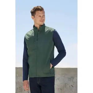 Gilet softshell Falcon recyclé, merchandising durable - Product Image 1