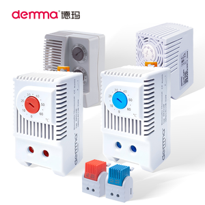 Termostato mecánico de gabinete normalmente cerrado 0-60 ° Interruptor de Temperatura de Refrigeración <span class=keywords><strong>C</strong></span> - Product Image 2