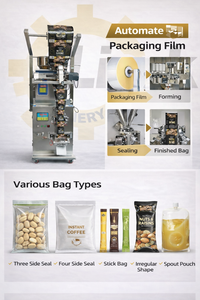Factory Wholesale Small Vertical Tea Matcha Powder Pouch Packing Machine <b>Spice</b> <b>Packaging</b> Machine - Product Image 2