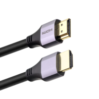 Câble Ethernet Poshshine pour 8K/60Hz avec conducteurs plaqués or pour moniteur, HDTV, PS5, ordinateur, MacBook Pro