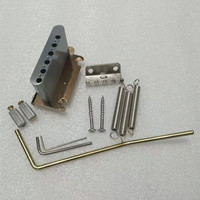 Full Size Block Tremolo Bridge 2-Pivot Style 52.5mm String Spacing 2 Point Tremolo