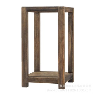 <b>Wooden</b> <b>Candlestick</b> Stand Square Solid Wood Home Decoration Wedding Lantern Holder - Product Image 5