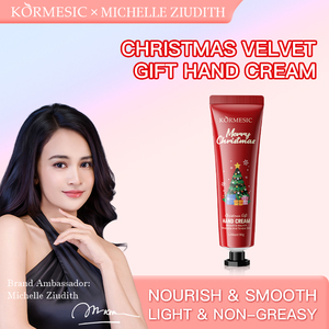 KORMESIC ขายส่ง ครีมทามือกำมะหยี่เนื้อนุ่ม 30 กรัม สำหรับเทศกาลคริสต์มาส บำรุงผิวล้ำลึก ชุ่มชื้น สดชื่น เรียบเนียน รับผลิตแบรนด์ส่วนตัว OEM - Product Image 2