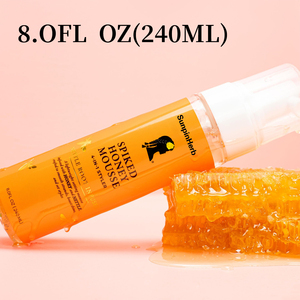 Mousse Capilar de Miel y Raíz de Ortiga, Espuma Ligera para Peinar, Estilizador 4 en 1 para Definición y Fijación de Rizos - Product Image 3