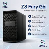 Station de travail AI GPU haut de gamme Z8 Fury G6i avec processeur Intel Xeon 600 - En stock