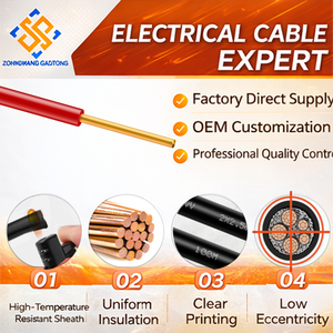 สายไฟฟ้าทองแดงแกนเดี่ยวหุ้มฉนวนพีวีซี สำหรับ<span class=keywords><strong>งาน</strong></span>ติดตั้งและเชื่อมต่อระบบไฟฟ้าในอาคาร ขนาด 22 AWG - Product Image 2