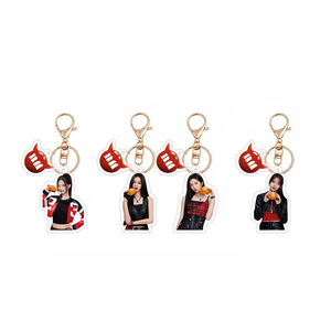 Llavero de acrílico personalizado al por mayor BABYMONSTER con impresión UV, accesorio colgante para bolso, recuerdo de moda del mismo estilo - Product Image 2