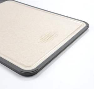 Paja de trigo de acero inoxidable no tóxica, paja de trigo de doble cara, tablas de cortar de acero inoxidable 304 para Cocina - Product Image 5