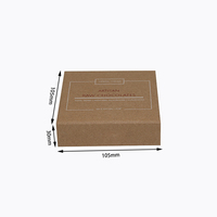Caja de Chocolate Elegante con Diseño Especial para Exhibición, con Relieve, Laminación Mate, Recubrimiento UV, Forro de Esponja Hecho a Mano