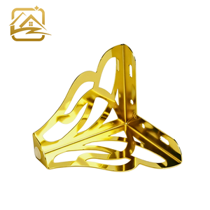 High Quality Luxury Hollow Carved Design <b>Sofa</b> <b>Legs</b> Furniture Hardware Gold Metal <b>Sofa</b> <b>Legs</b> Gold Metal Iron Furniture <b>Sofa</b> Feet - Product Image 2
