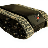 Sasis Robot Pemadam Kebakaran Roda Berat LEOPARD-03, Beban Angkut 4200kg, Boom Artikulasi 15m, Outrigger Hidrolik, Dapat Disesuaikan