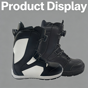 Raquetas de Nieve con Hebillas Automáticas, Suela Ligera de TPR, Agarre Antideslizante, Completamente Impermeables, Botas de Invierno Ecológicas para Hombre - Product Image 1