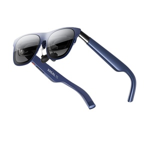 <span class=keywords><strong>Lunettes</strong></span> intelligentes AR XREAL 1S, conversion native 2D en <span class=keywords><strong>3D</strong></span>, flottement spatial 3DoF, écran géant portable de 500 pouces, champ de vision de 52 degrés - Product Image 1