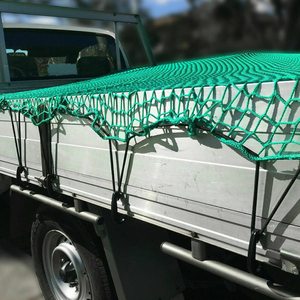 Custom 150Cm * 220Cm Polyester <span class=keywords><strong>Cargo</strong></span> Netto Webbing <span class=keywords><strong>Net</strong></span> Voor Pick-Up Truck Bed Lading Vrachtwagen Accessoires - Product Image 4