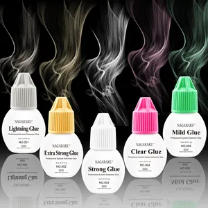 <span class=keywords><strong>Pegamento</strong></span> para Pestañas <span class=keywords><strong>NAGARAKU</strong></span>, <span class=keywords><strong>Pegamento</strong></span> Profesional para Pestañas, Bajo Olor, Prebase para Pestañas de Secado Rápido, Marca Privada, Extensión de Pestañas - Product Image 1