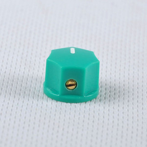 Vintage Plastik Yeşil 15x10mm Gitar Tüp Amplifikatörü için Kontrol Ses Düğmesi - Product Image 2