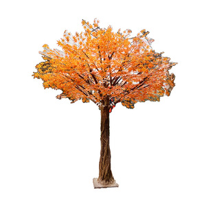 Arbre d'érable jaune artificiel Shenghong Landscape 251029-5, grand modèle décoratif pour intérieur et extérieur - Product Image 1