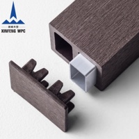Panneau mural et de plafond WPC moderne XF-D301, durable, en composite bois écologique, pour la décoration de villas, de cours et de revêtements extérieurs, prix d'usine