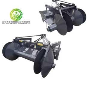 Herramientas agrícolas para labranza y preparación del suelo - cultivadora rotativa y formadora de surcos dos en uno. Accesorios para tractores agrícolas, wi - Product Image 1