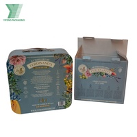 Boîte cadeau personnalisée en carton rigide gaufré coloré et recyclable pour bouteilles de vin, whisky et autres boissons – Robuste
