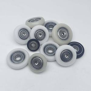 Poulie Nylon Guide Poulie Roulement Roue À Rouleaux 6x22x8mm pour Entraînement Équipement Mécanique ou Utilisé dans Portes Fenêtres - Product Image 1