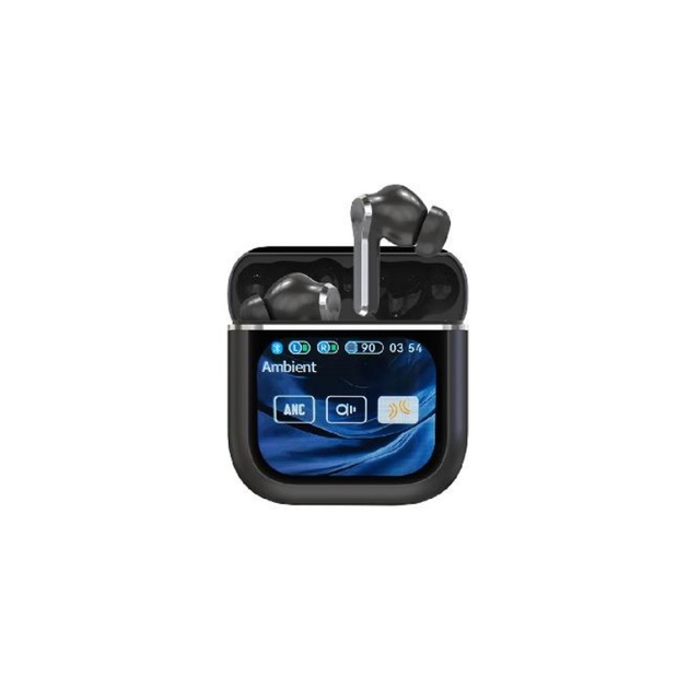Multifunctional AI Intelligent Translation Headphones In-Ear Wireless Earbuds with Digital Display Screen for Gaming Headsets