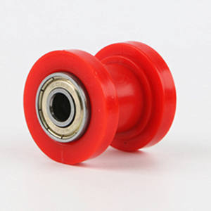 Polea Guía de Cadena Cóncava 420/428 de 10 mm/8 mm, Rodillos de Rodamiento para Vehículos Todoterreno, Tensor de Cadena para ATV y Otros Vehículos - Product Image 1